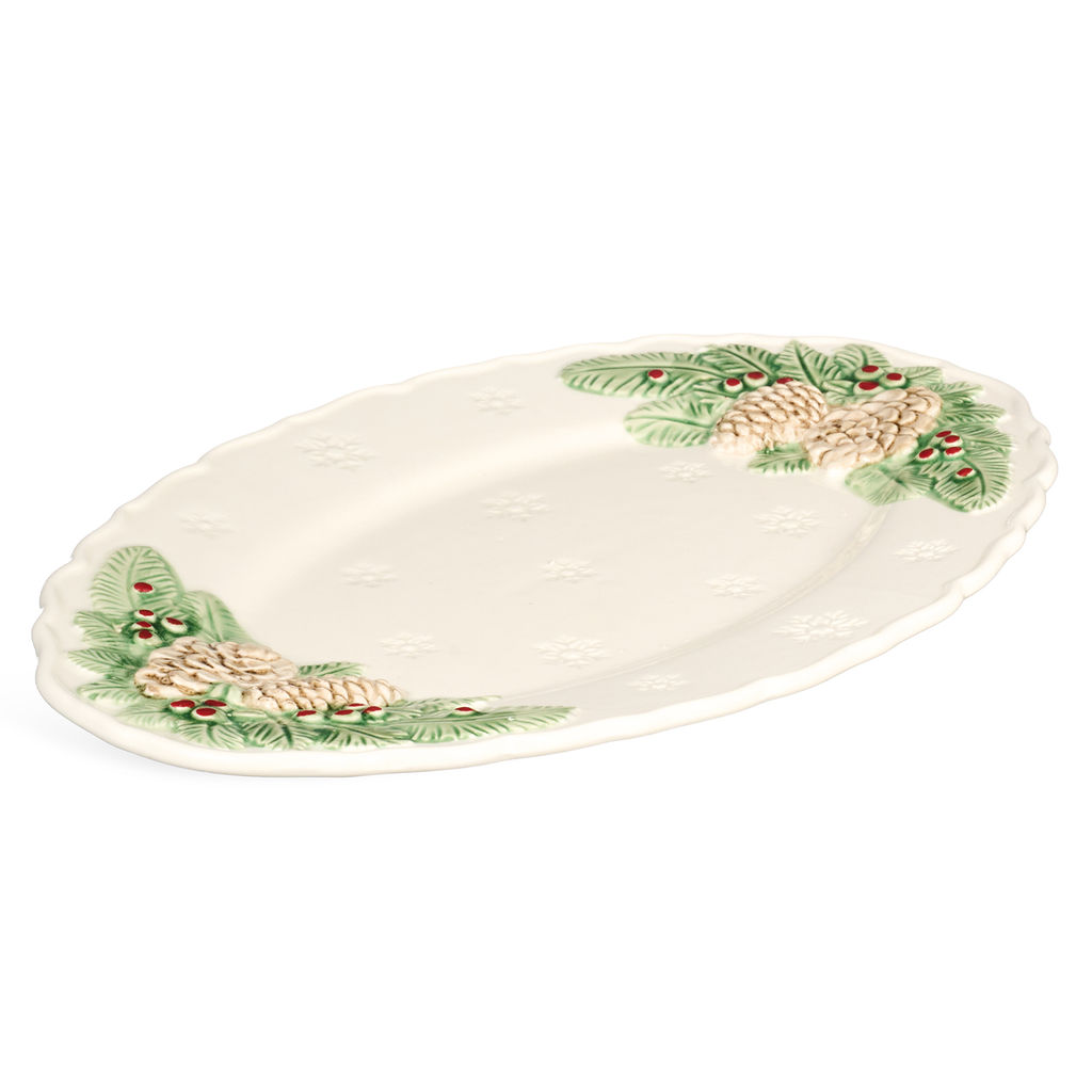 БЛЮДО СЕРВИРОВОЧНОЕ GREEN PINE 31*20*2,5 СМ