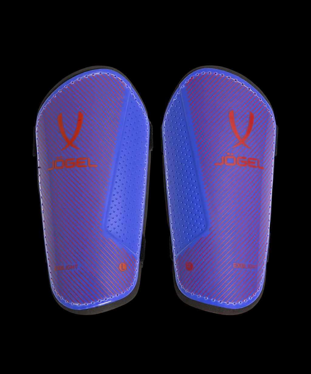 Щитки футбольные JOGEL JA-201, синий  фото 2