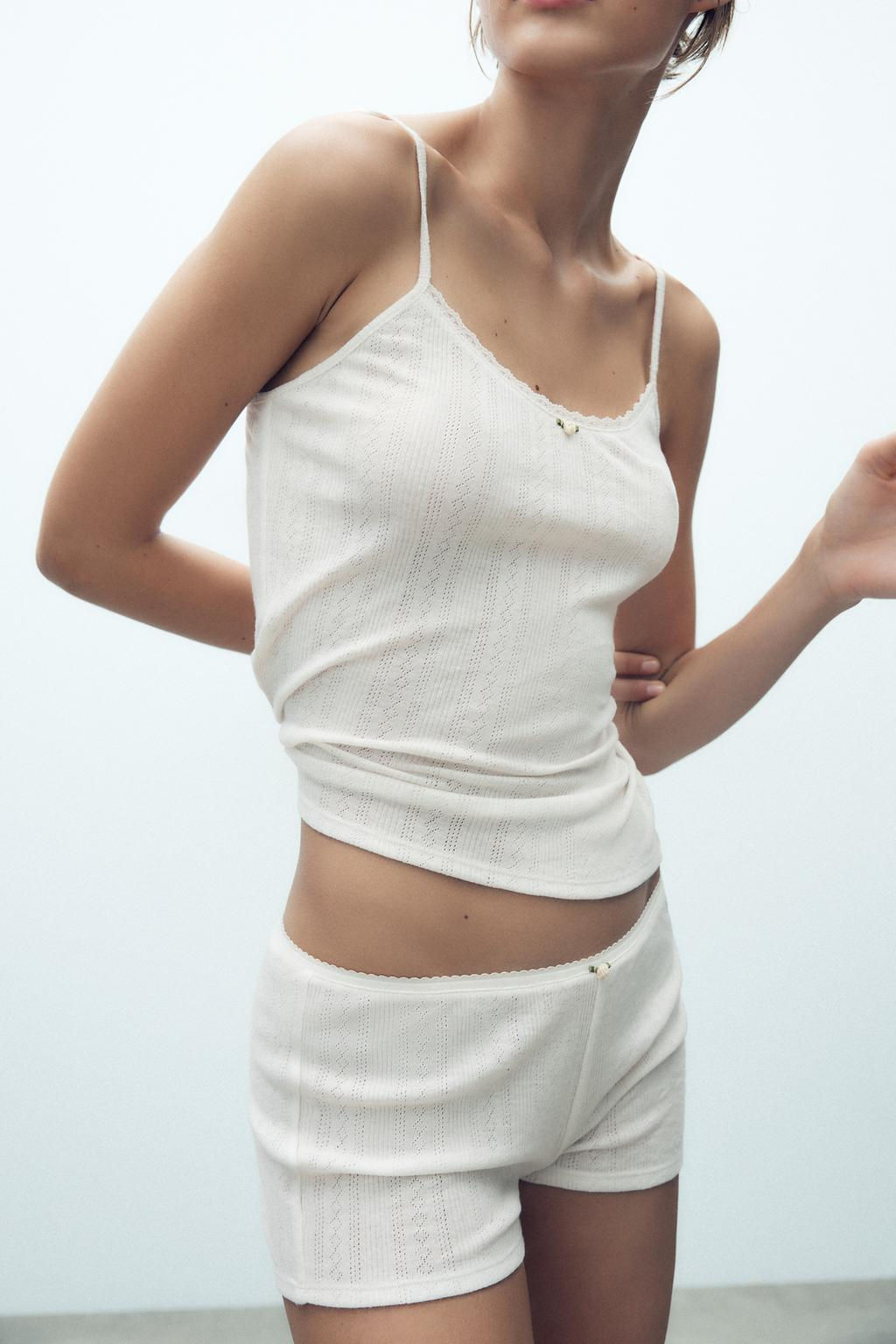 POINTELLE BOXER SHORTS - Zara фото 9
