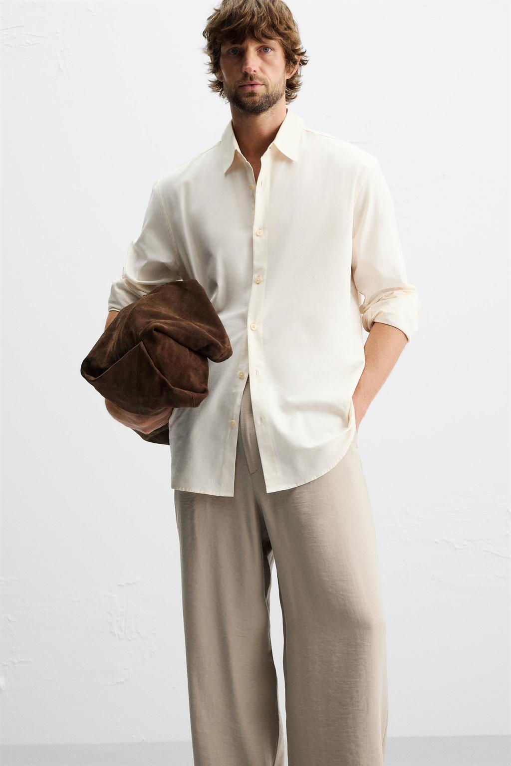 MODAL KARISIMLI PANTOLON - Zara фото 5