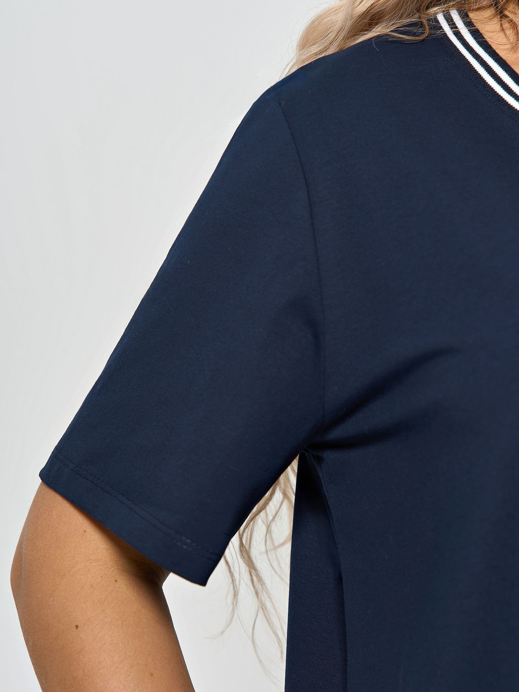 Платье 0387-1с темно-синий