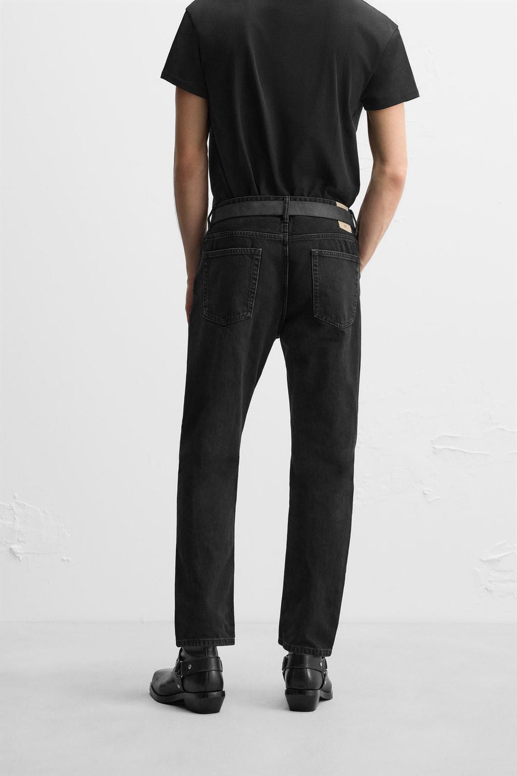 STRAIGHT-FIT REGULAR JEANS - Zara фото 21