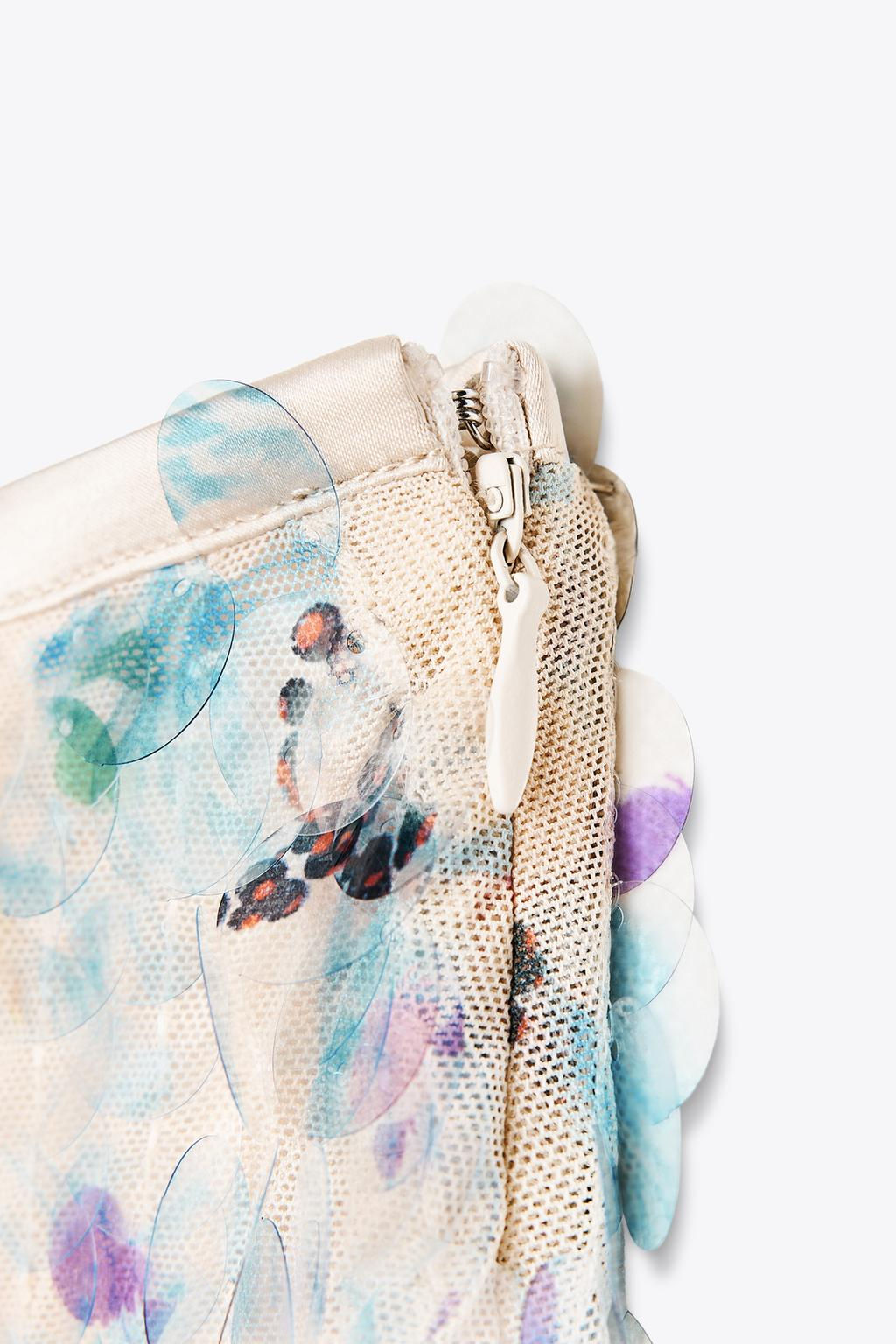 SEQUIN MINI SKIRT - Zara фото 3