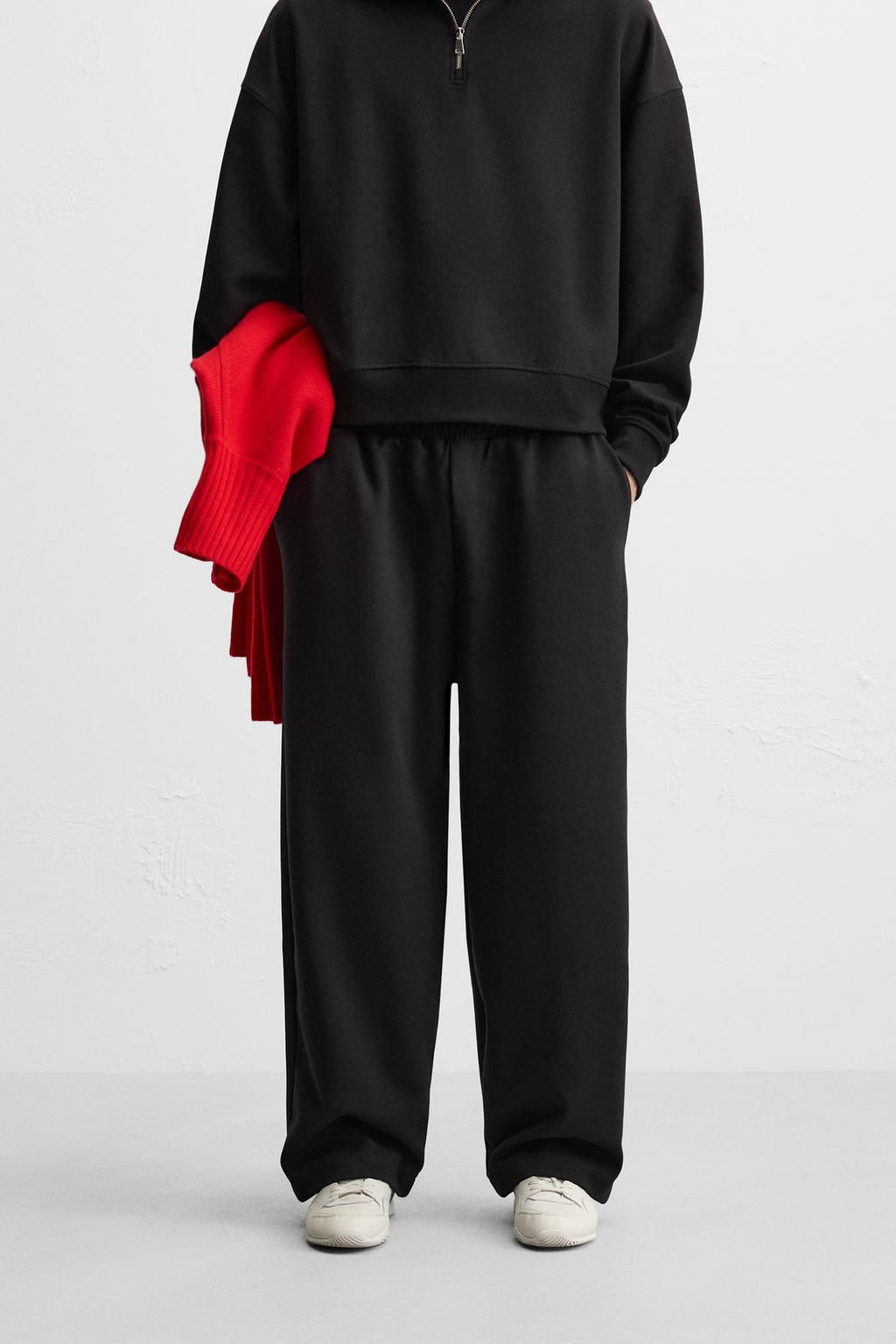 RELAXED FIT TECHNICAL JOGGER TROUSERS - Zara фото 3