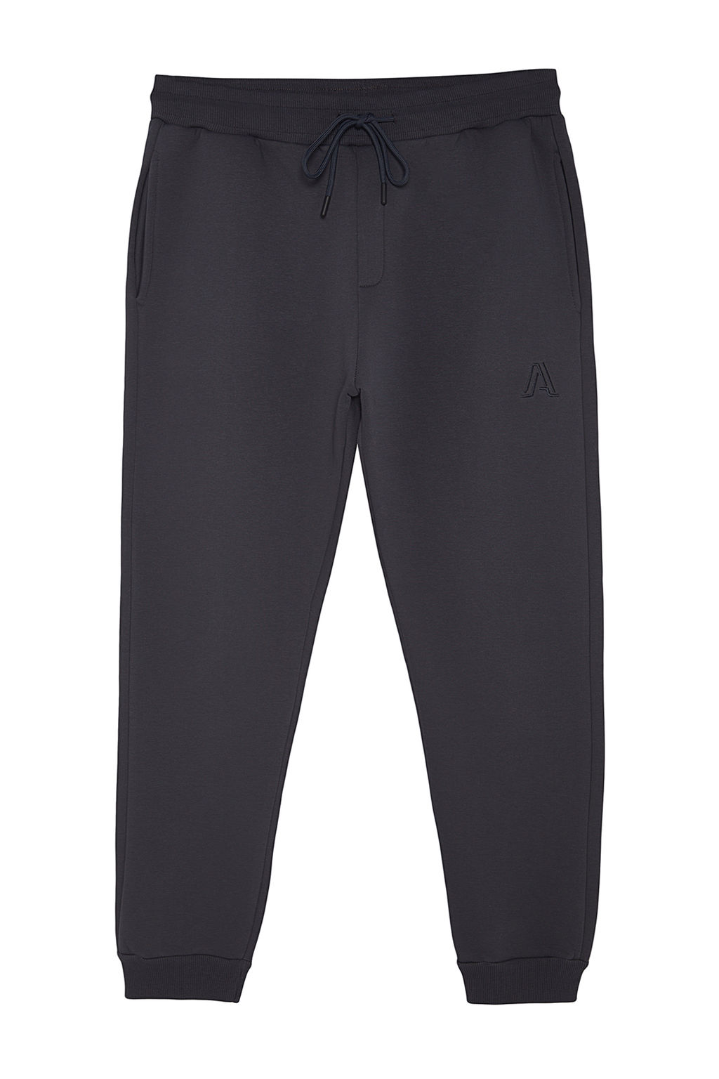 TRENDYOL MAN Antrasit %100 Pamuk Regular/Normal Kesim Harf Nak?sl? Jogger Esofman Alt? TMNAW24EA00014 - Trendyolmilla фото 7