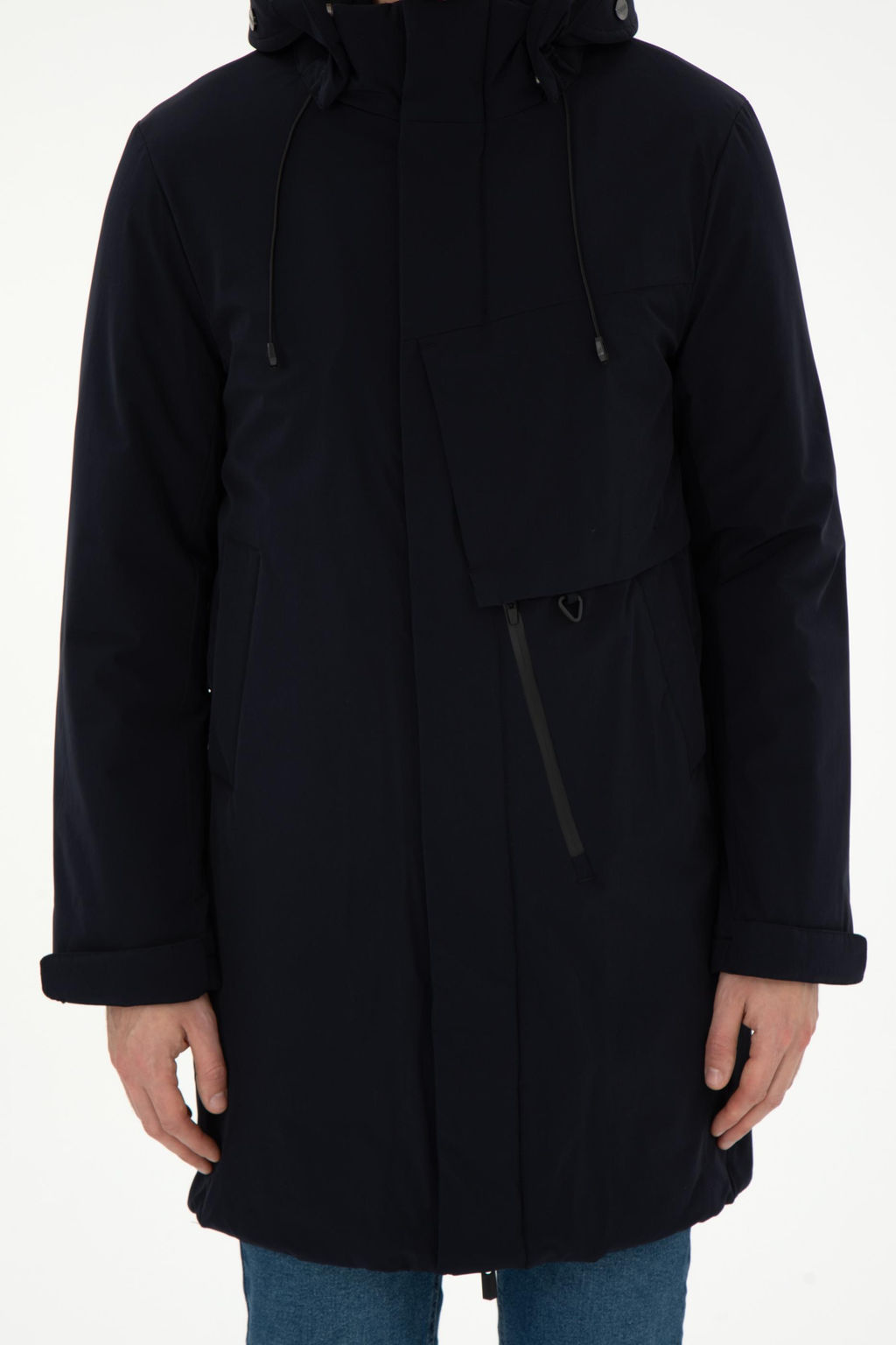 Мужское темно-синее пальто Неожиданная скидка в корзине - U.s. polo assn фото 6