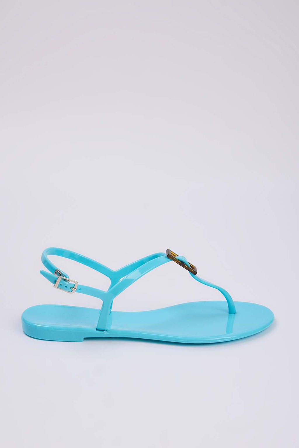 Trendyolmilla Shoes Siyah Jelly Parmak Aras? Kad?n Sandalet TAKSS25SD00065  фото 3