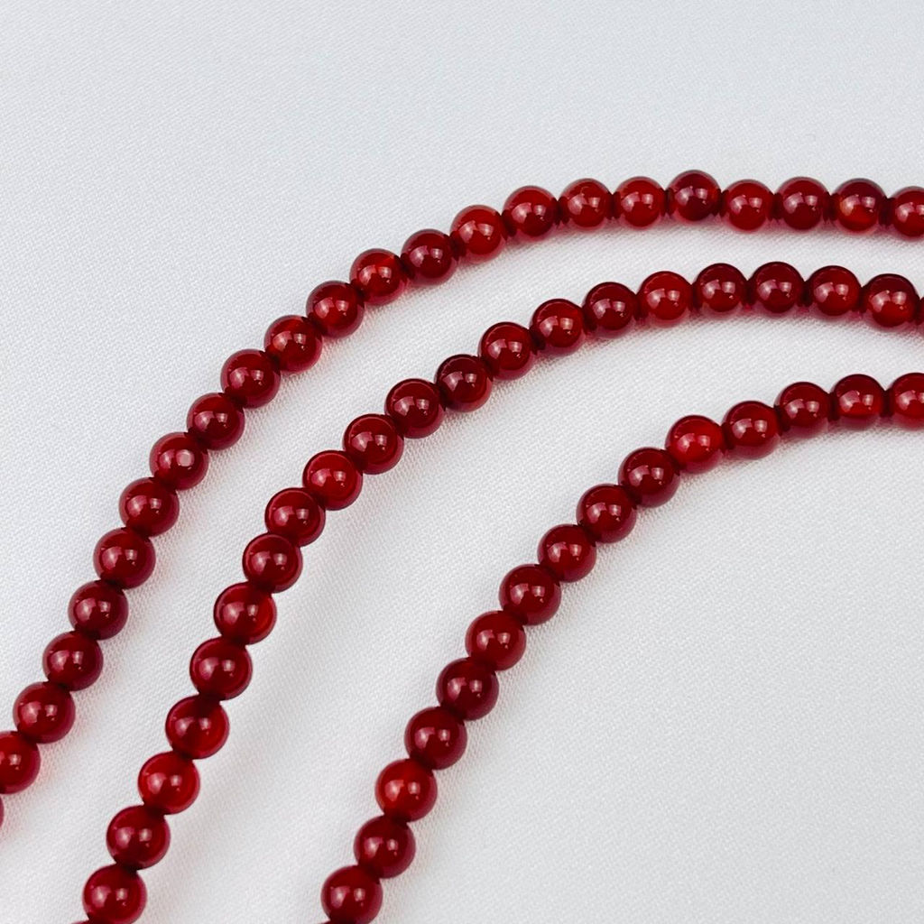 Бусины для украшений из Сердолика - Радуга самоцветов фото 2