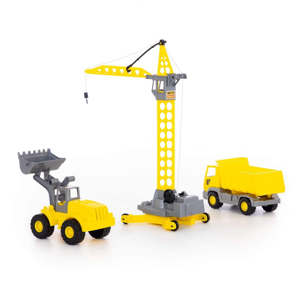 Набор строительной техники Агат (в коробке) - Полесье фото 3