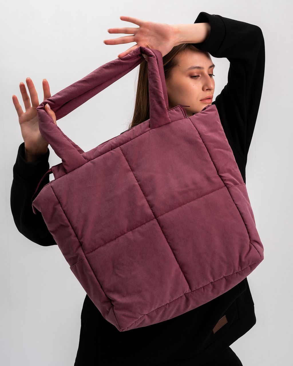 Сумка-шоппер Зима бежевый - Yollochka фото 6