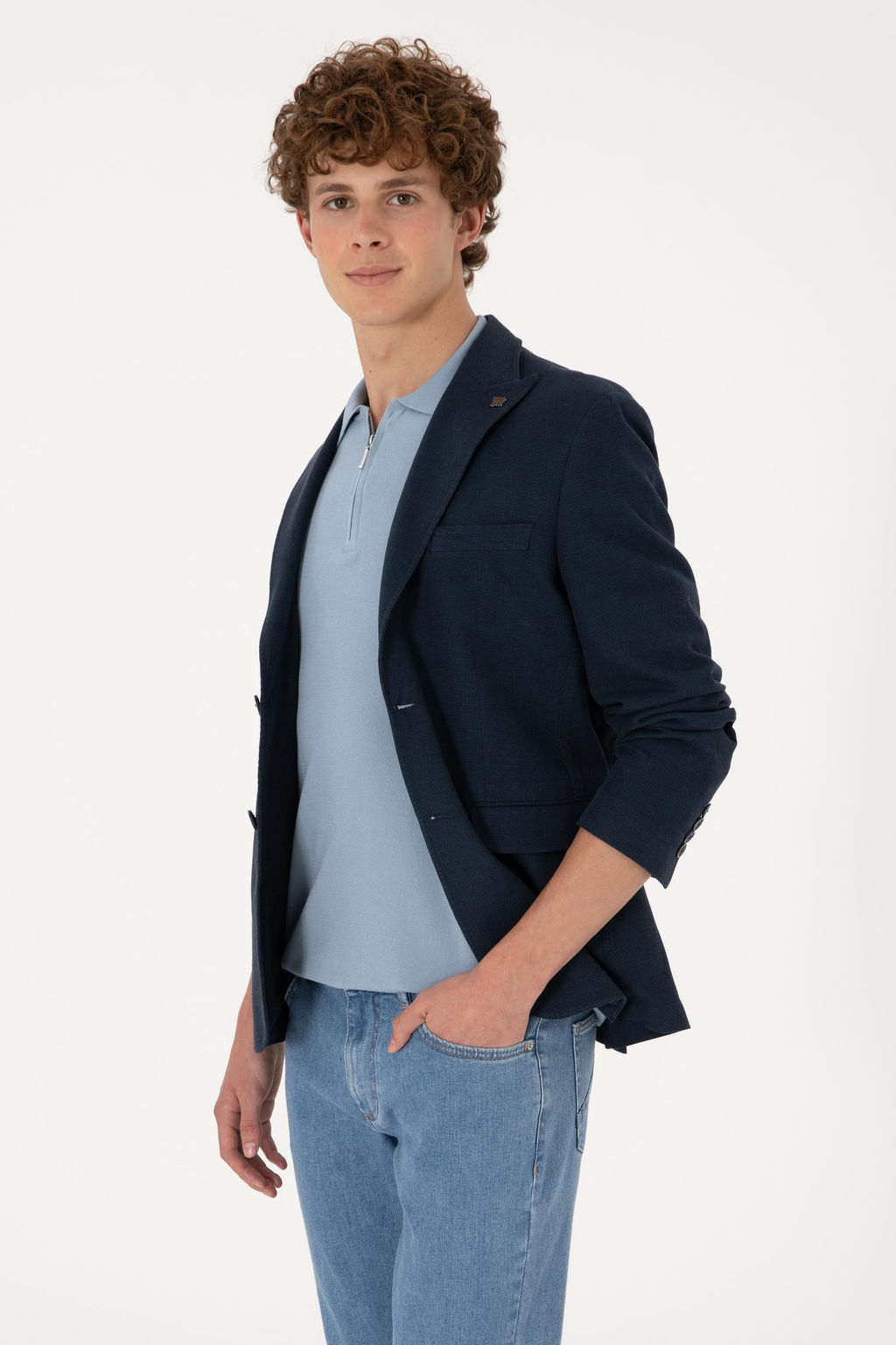 Erkek Lacivert Ceket Sepette S_rpriz _ndirim - U.s. polo assn фото 3