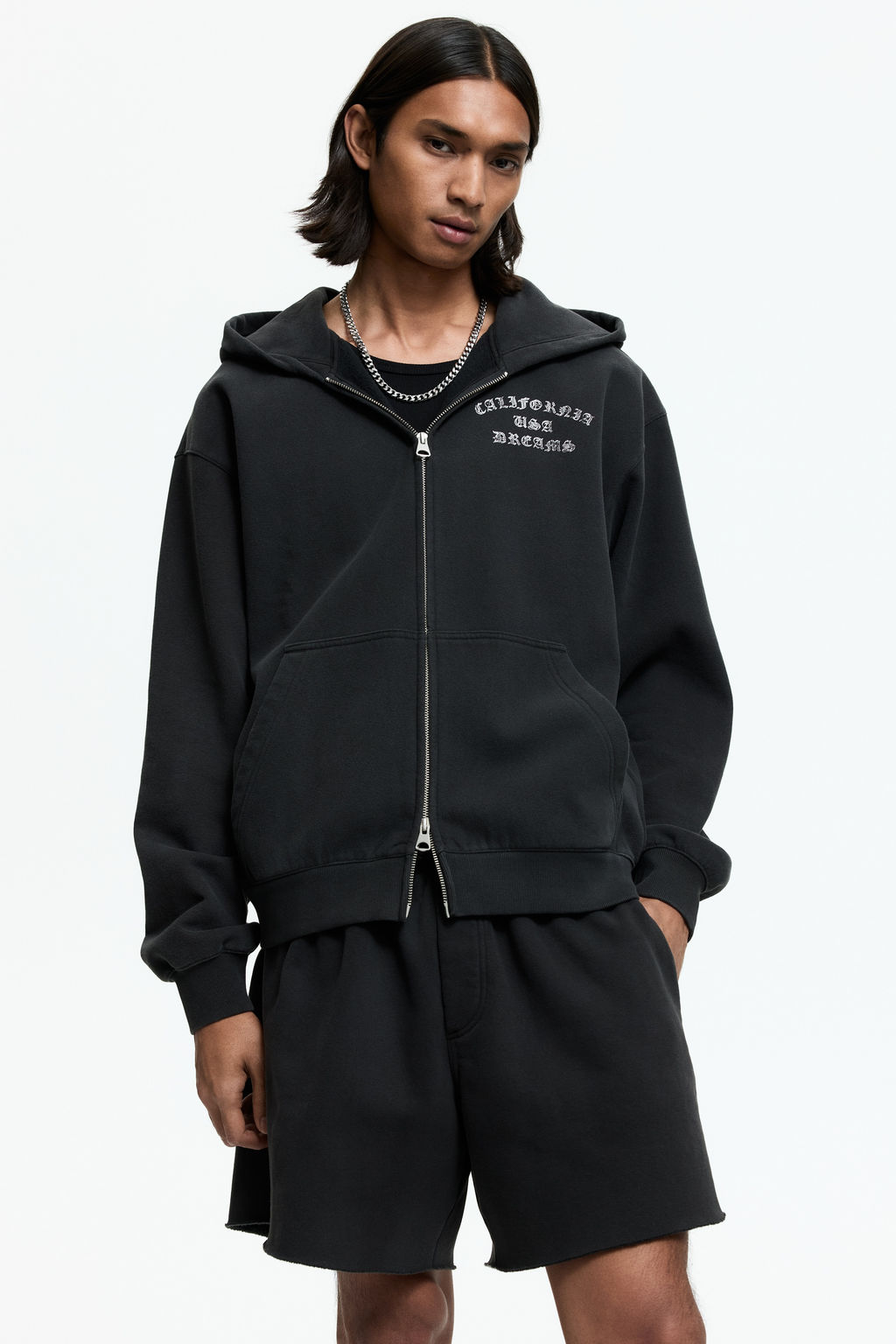 Pantal?n corto en sudadera Relaxed Fit - H&m фото 2