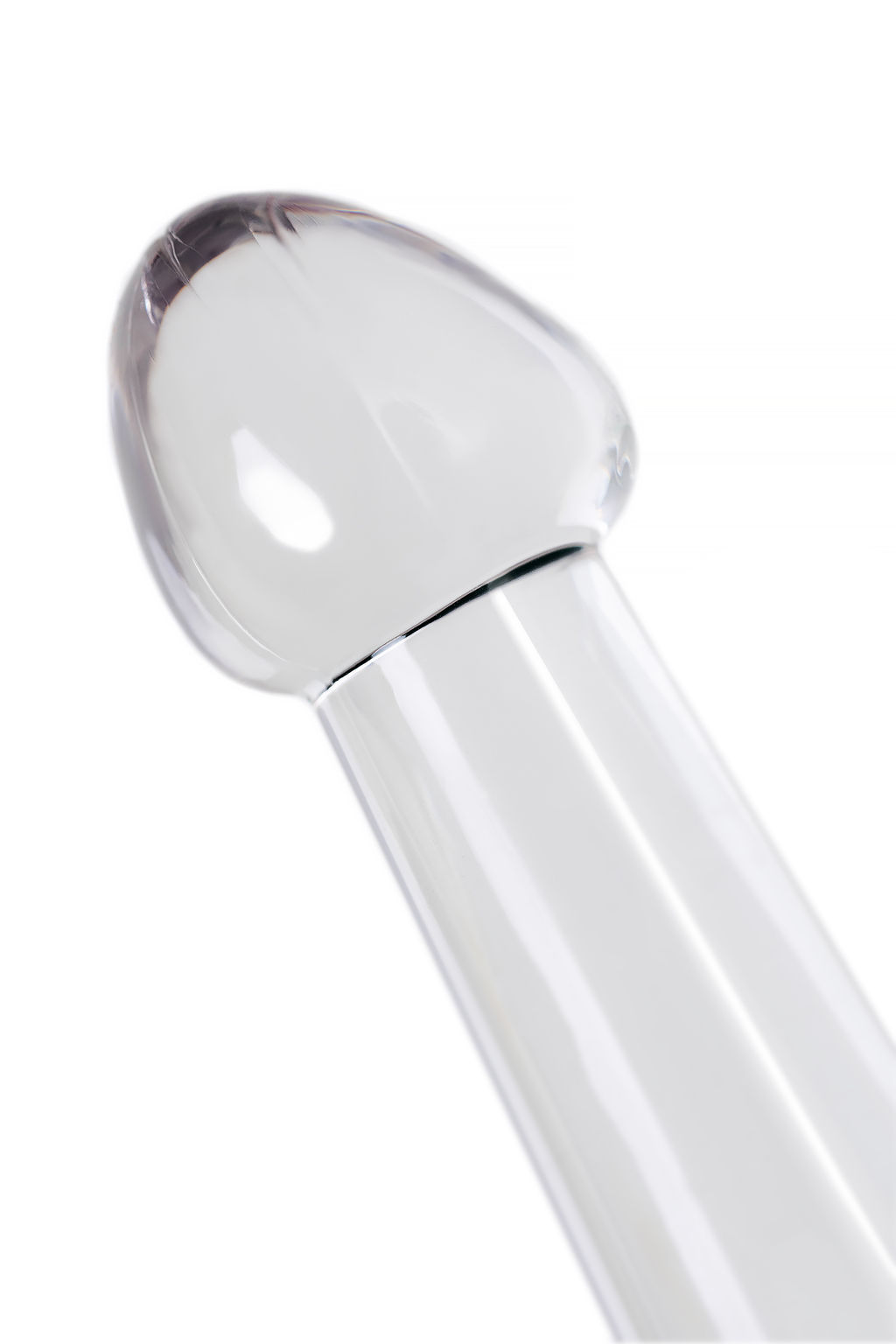 Нереалистичный фаллоимитатор TOYFA Basic Jelly Dildo S, TPE, прозрачный, 15,5 см