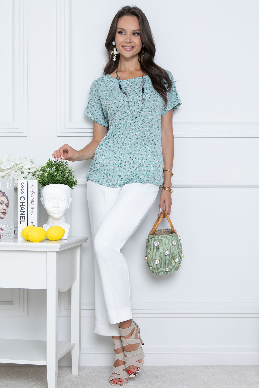 Блуза Bellovera 53Б5864 мятный