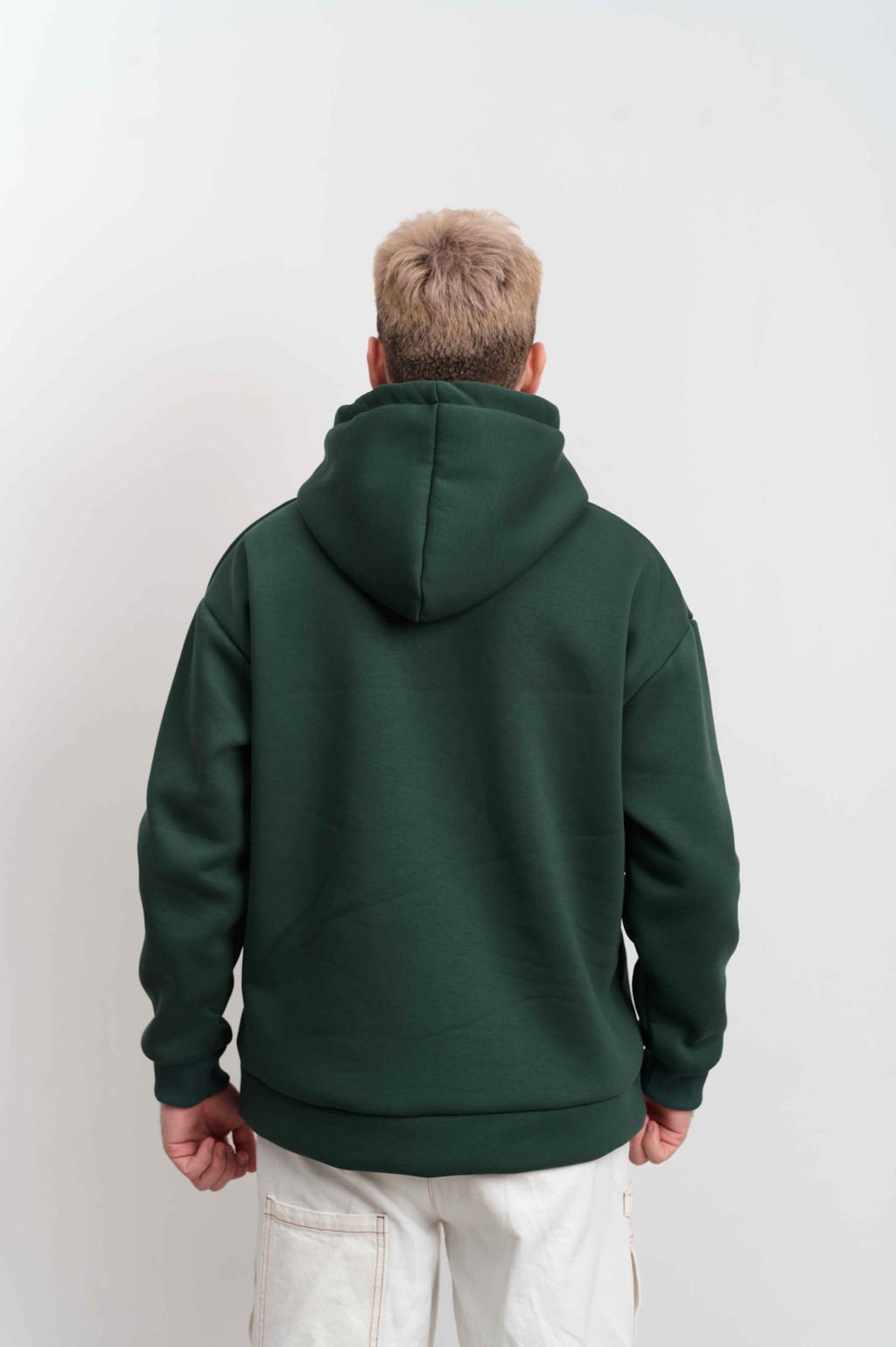 Худи мужское с капюшоном "MARI EL" малахит