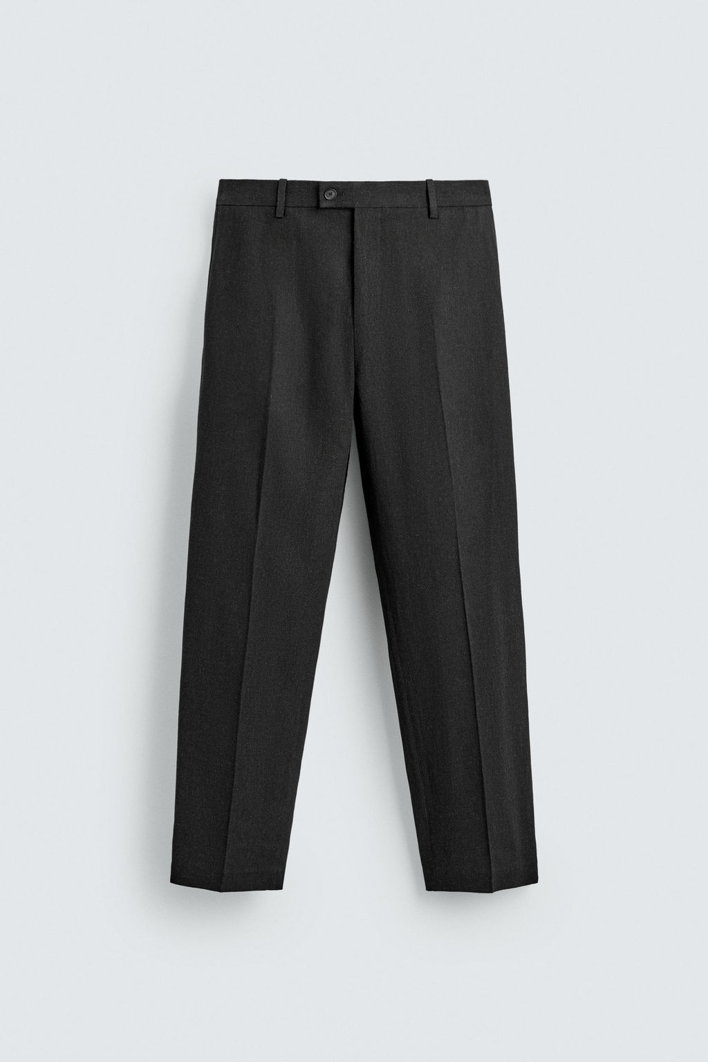 PANTAL?N TRAJE VISCOSA - C??AMO / Negro - Zara фото 5