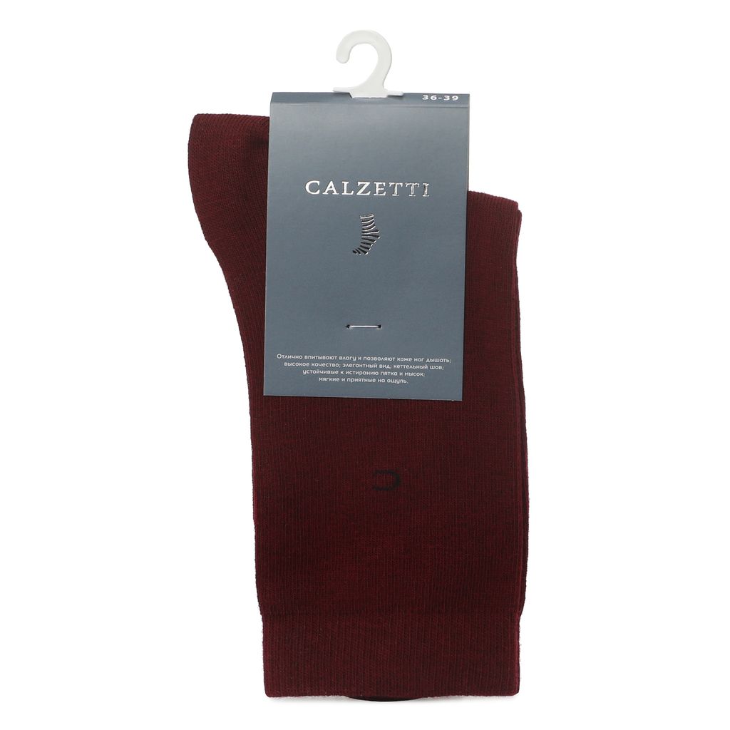 Женские носки CALZETTI Артикул 2219631, бордовый