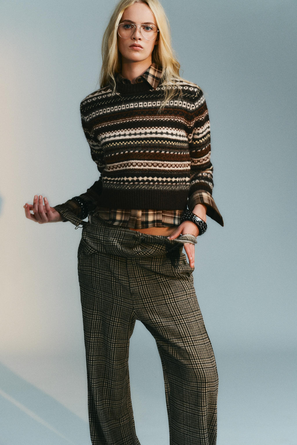 JACQUARD KNIT JUMPER - Zara фото 3