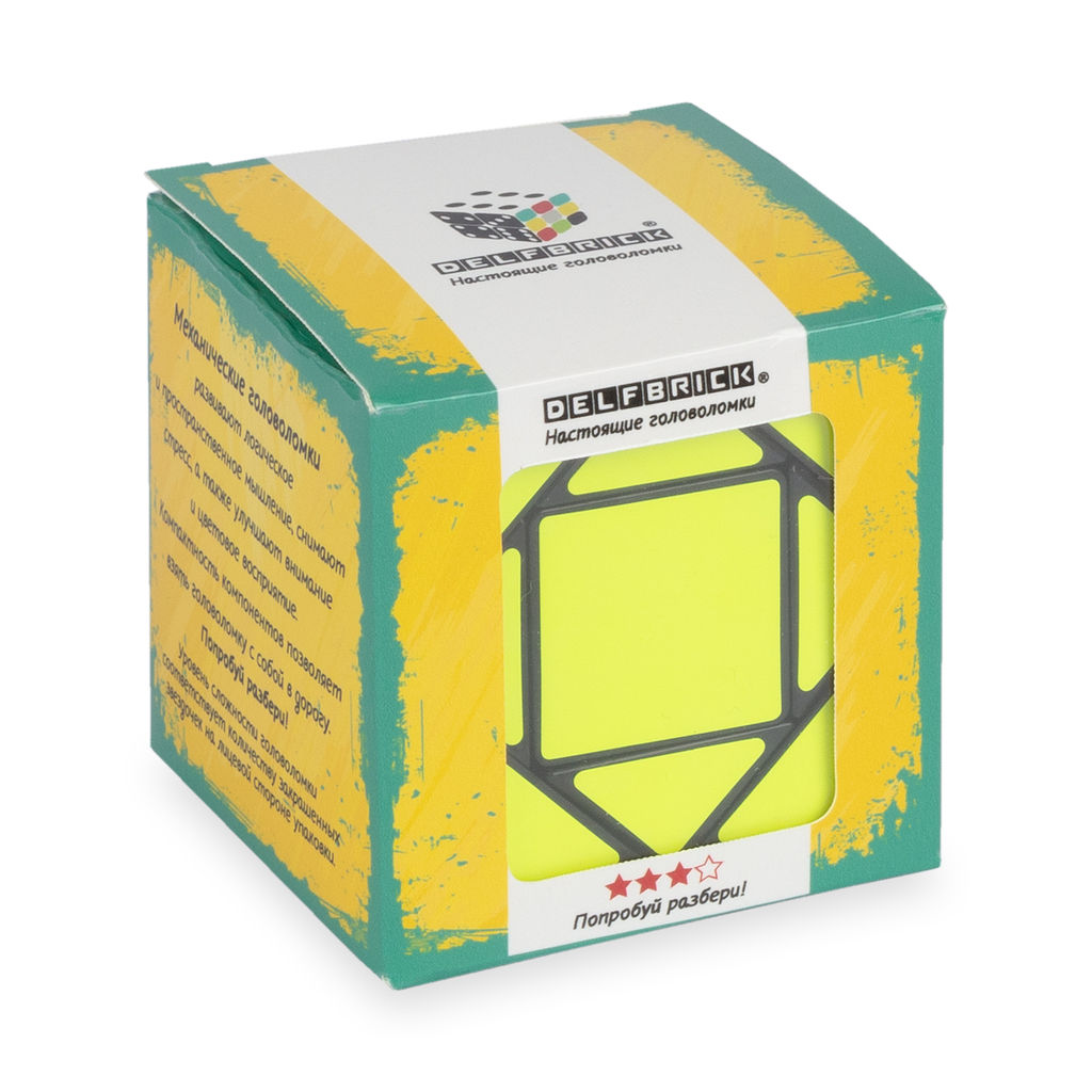 DELFBRICK DLK- 18 Головоломка механическая 1 шт Скьюбик 1 элемент