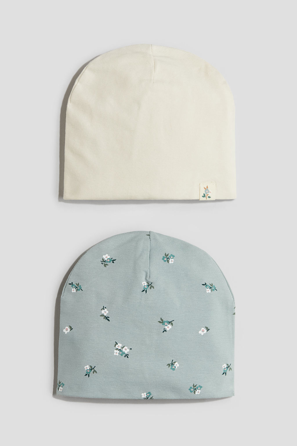 Pack de 2 gorros beanie en punto de algod?n - H&m фото 3
