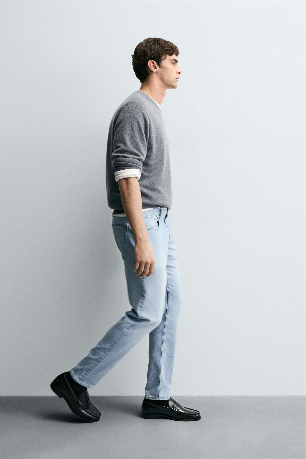BASIC SLIM FIT JEANS - Zara фото 6