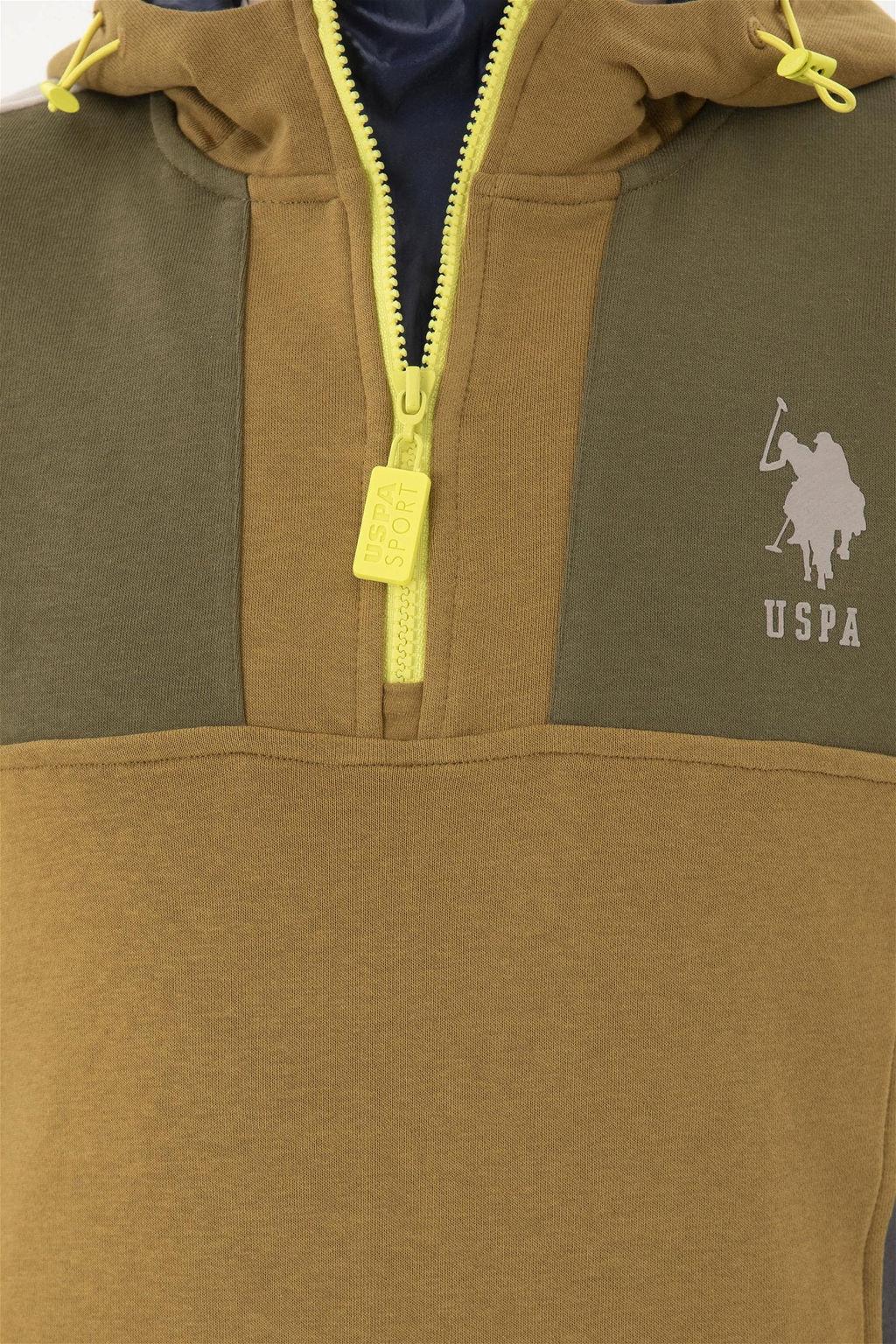 Мужской бежевый свитшот - U.s. polo assn фото 7