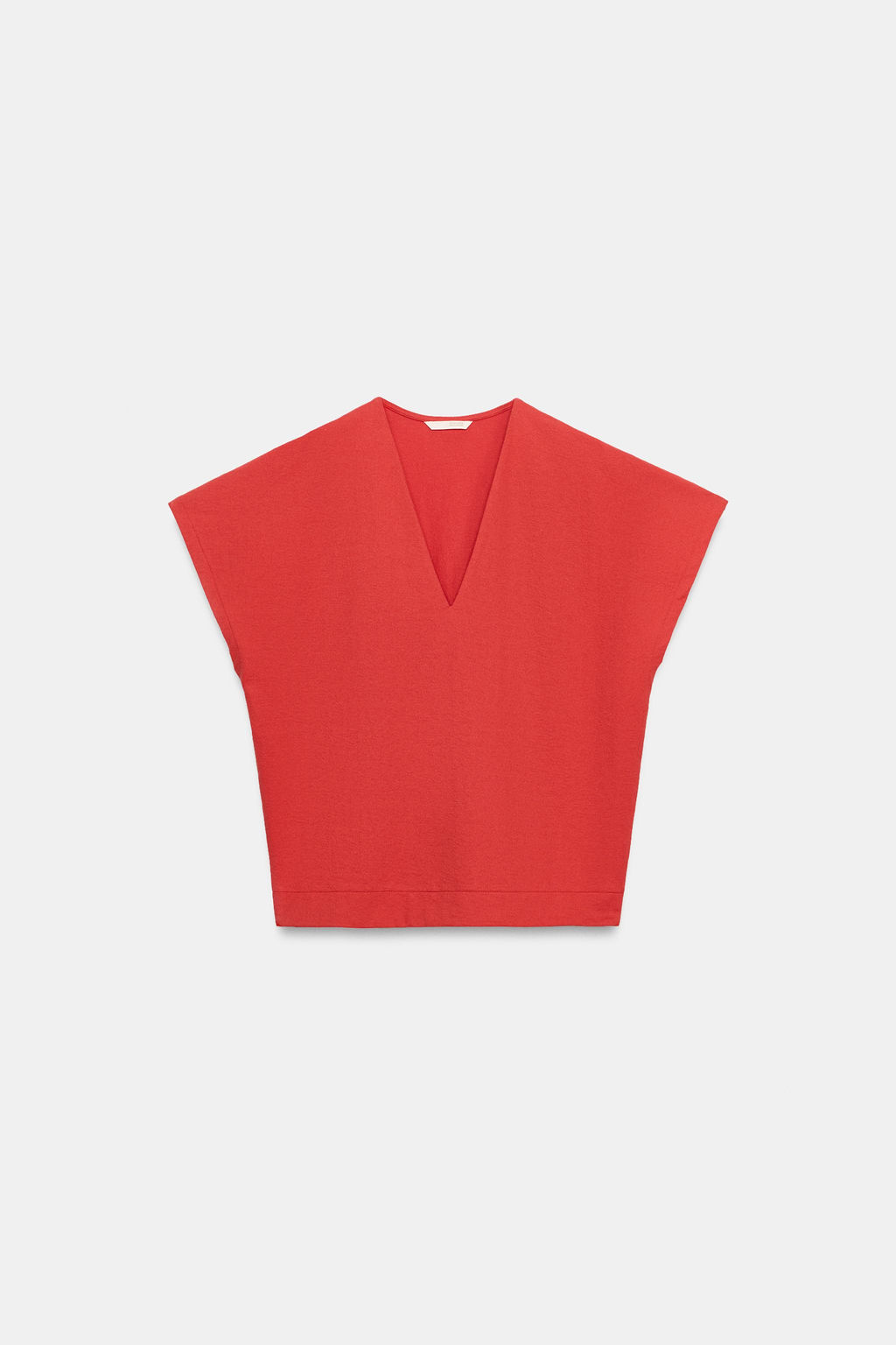 CAMISETA R?STICA ESCOTE PICO / Coral