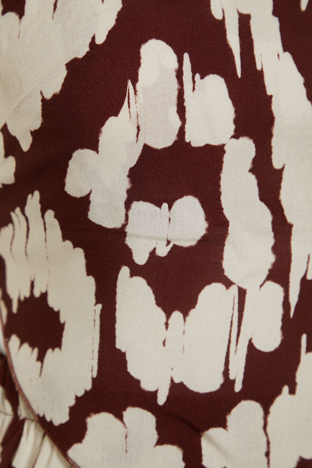 Etnik Desenli Desenli Dokuma Straplez Bluz Pantolon Plaj Tak?m TBESS24AU00017