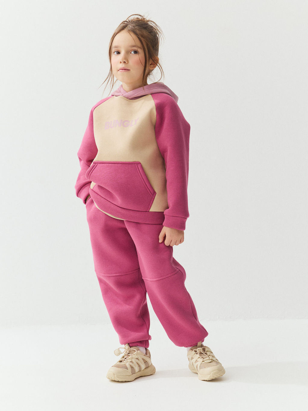 Худи Колор блок "Ультрафиолет" утепленное