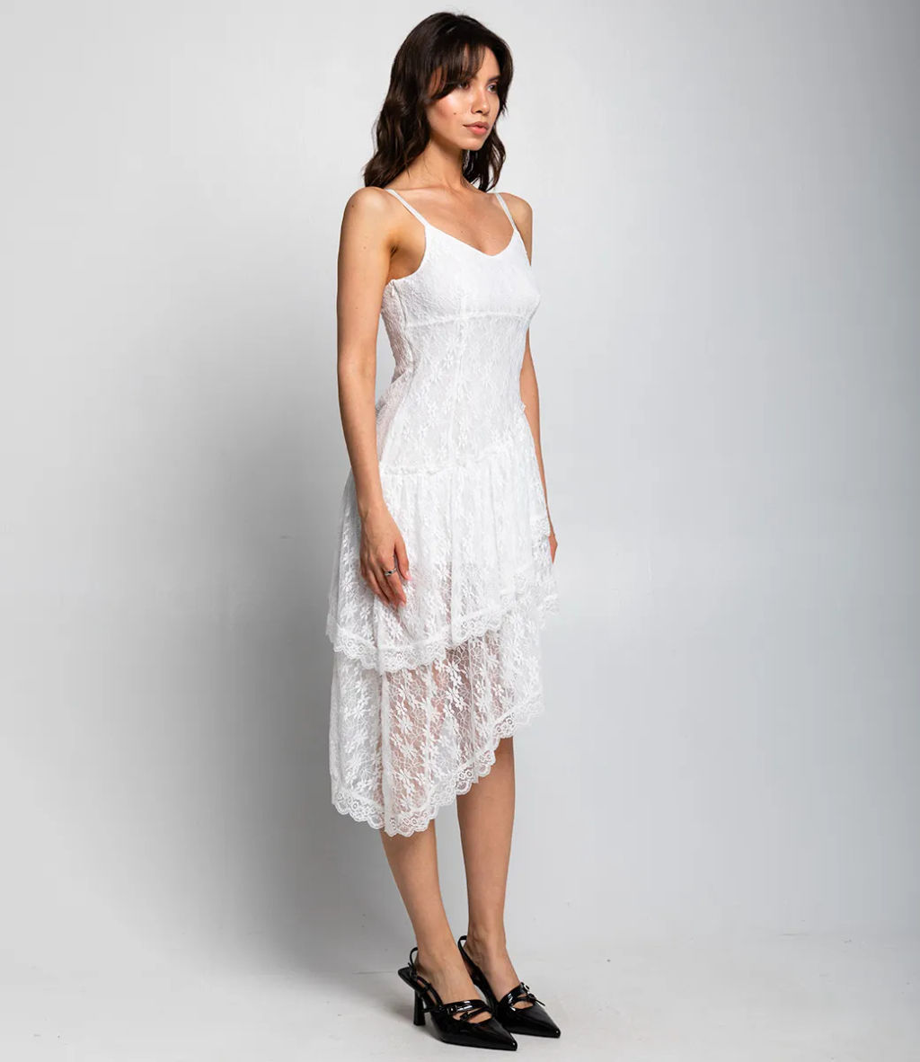 Сарафан #КТ625, белый