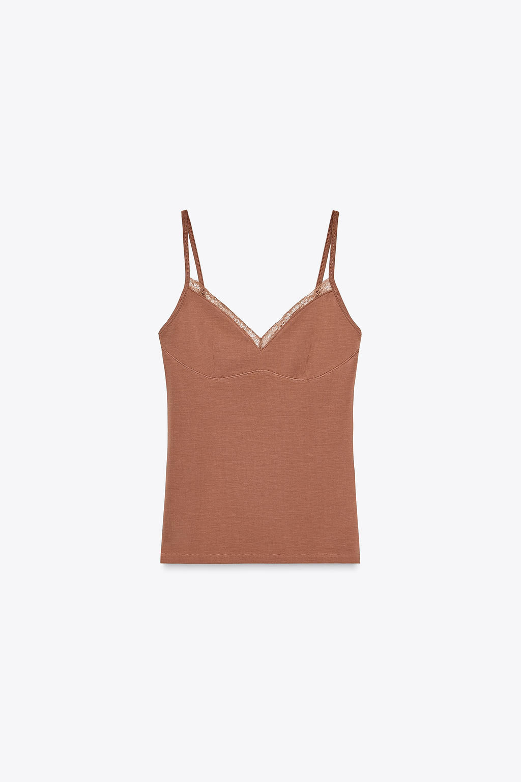 LYOCELL LACE TOP - Zara фото 5