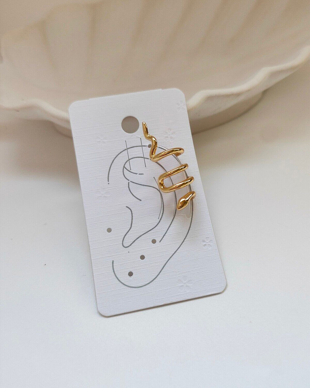 Серьги - кафф