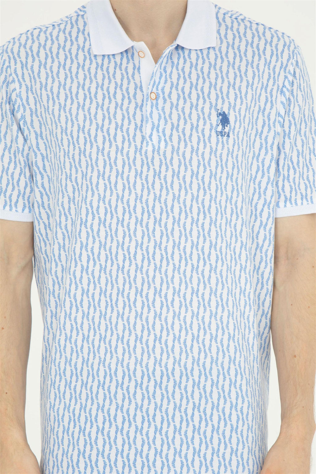 Мужская темно-синяя футболка - U.s. polo assn фото 6