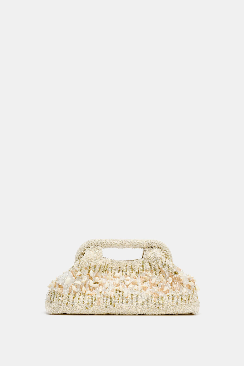 POUCH ABALORIOS / Crudo - Zara фото 2