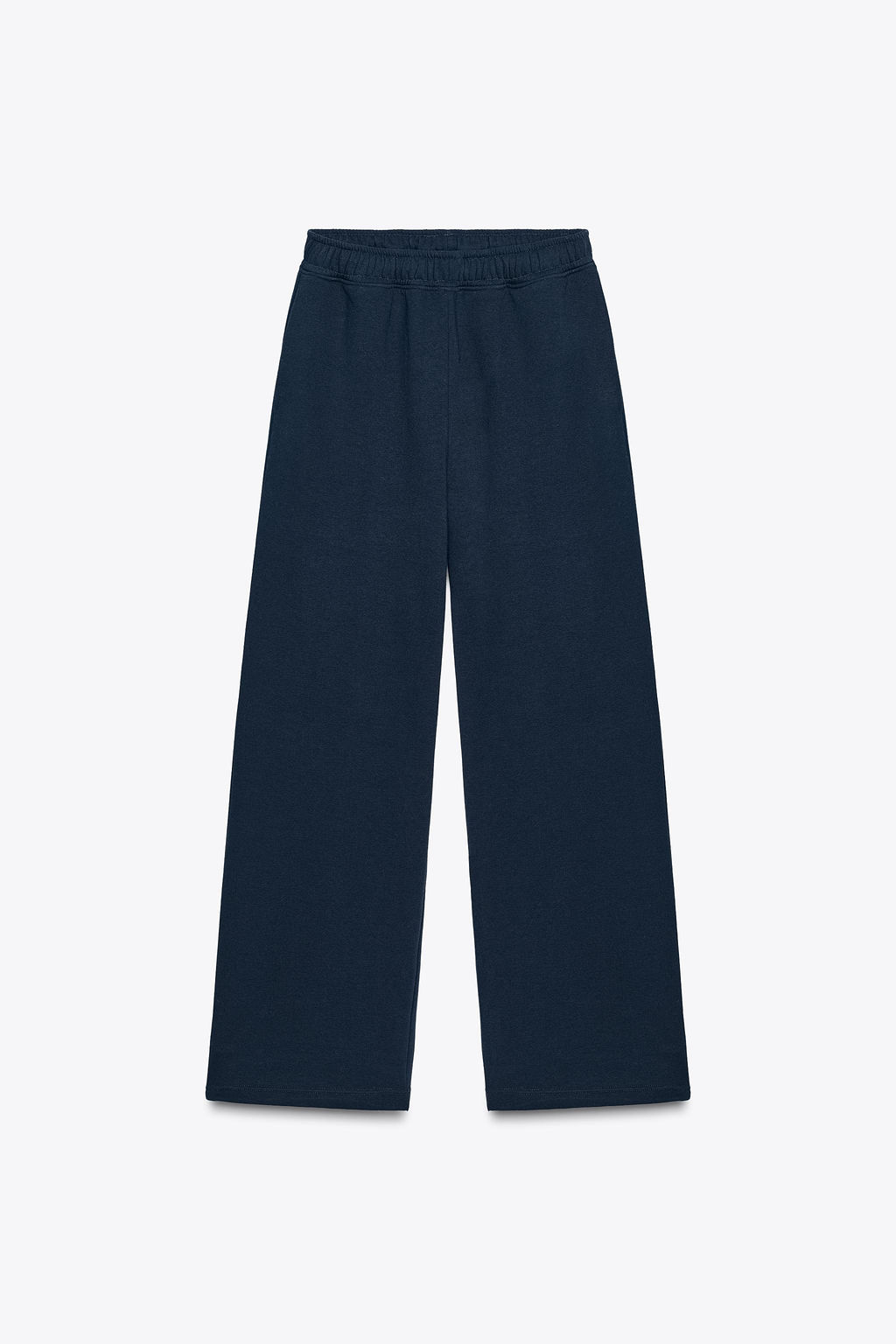 BASIC STRAIGHT PLUSH TROUSERS WITH ADJUSTABLE HEM - Zara фото 8