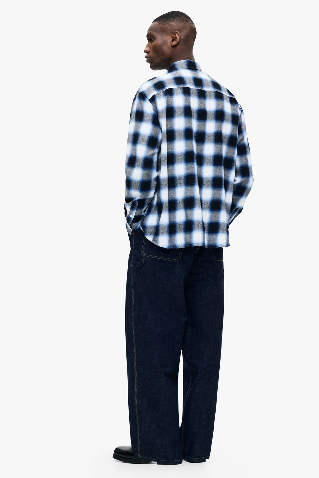 Camisa de franela Relaxed Fit - H&m фото 7