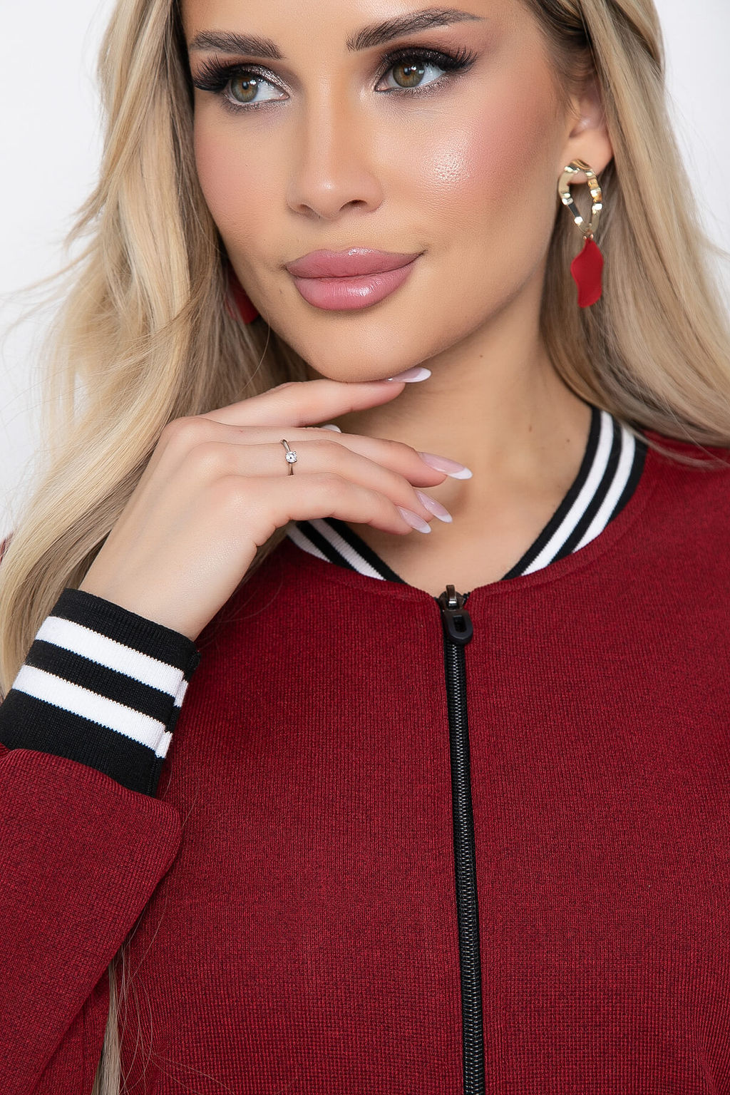 Бомбер Игра со стилем (красный) Б8547 - Lt collection фото 3