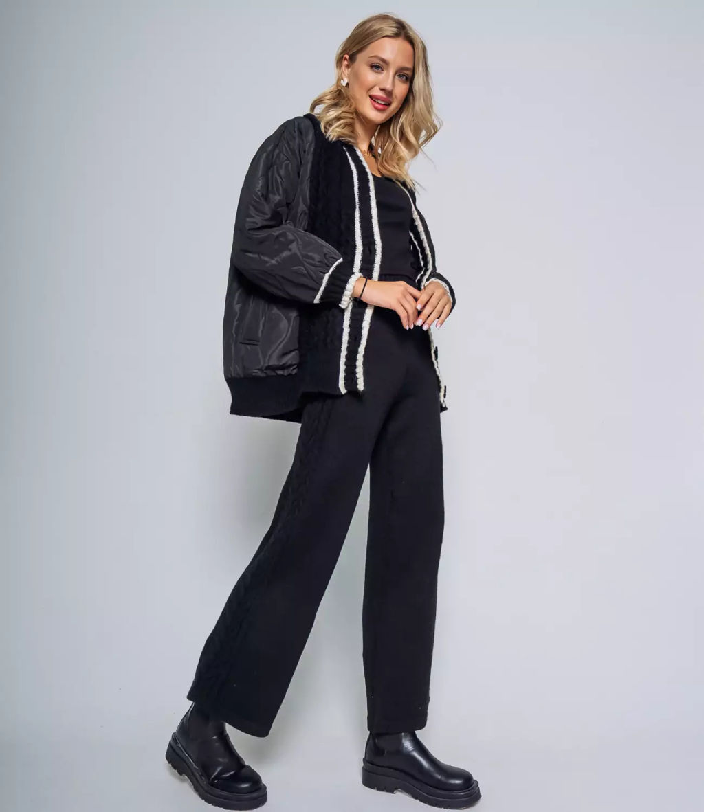 Костюм #КТВ315, чёрный