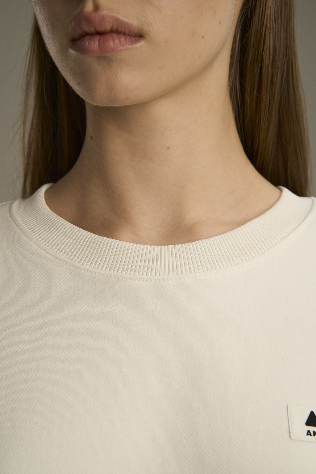 Свитшот утепленный Белый