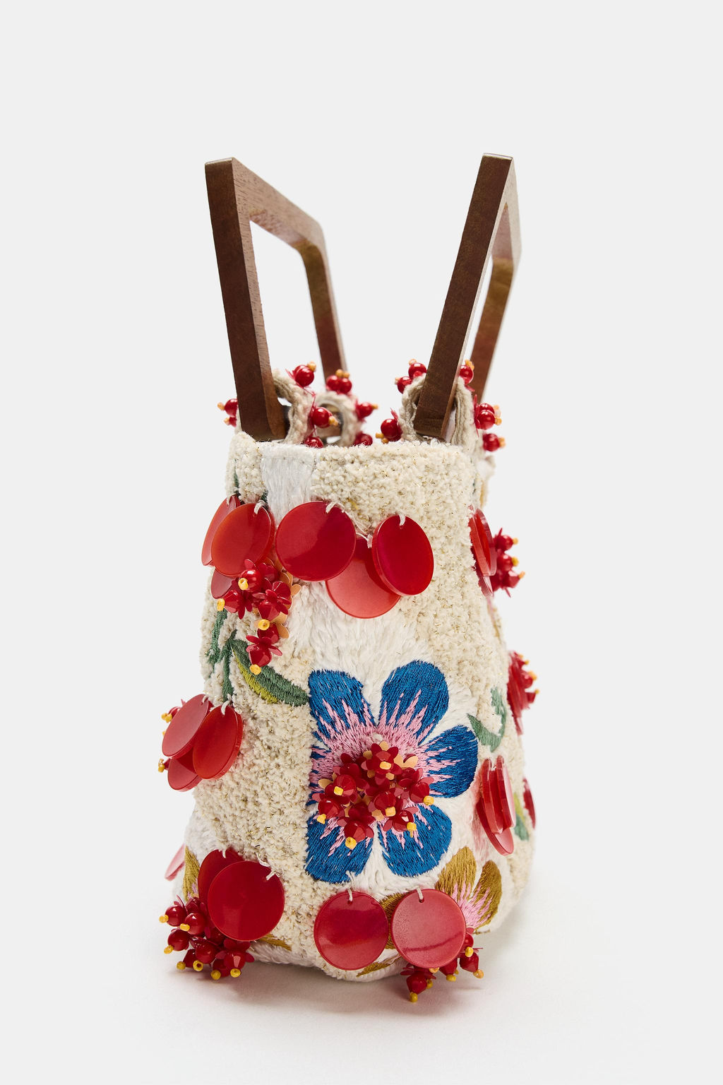 BOLSO MINI BORDADO / Multicolor - Zara фото 6