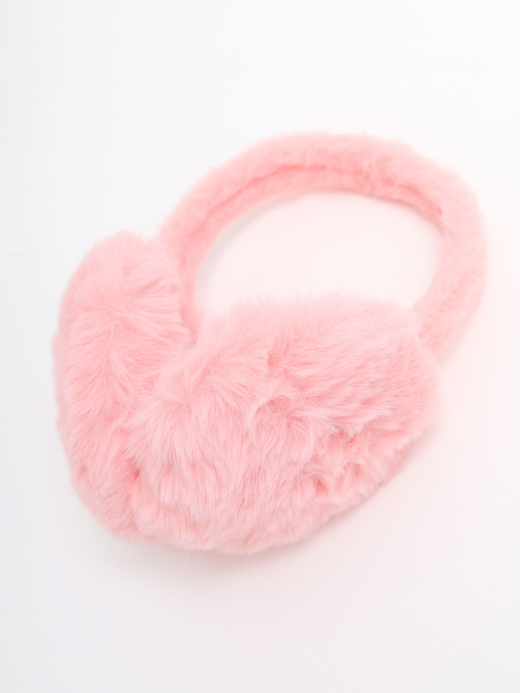 Наушники меховые FluffFold, розовые