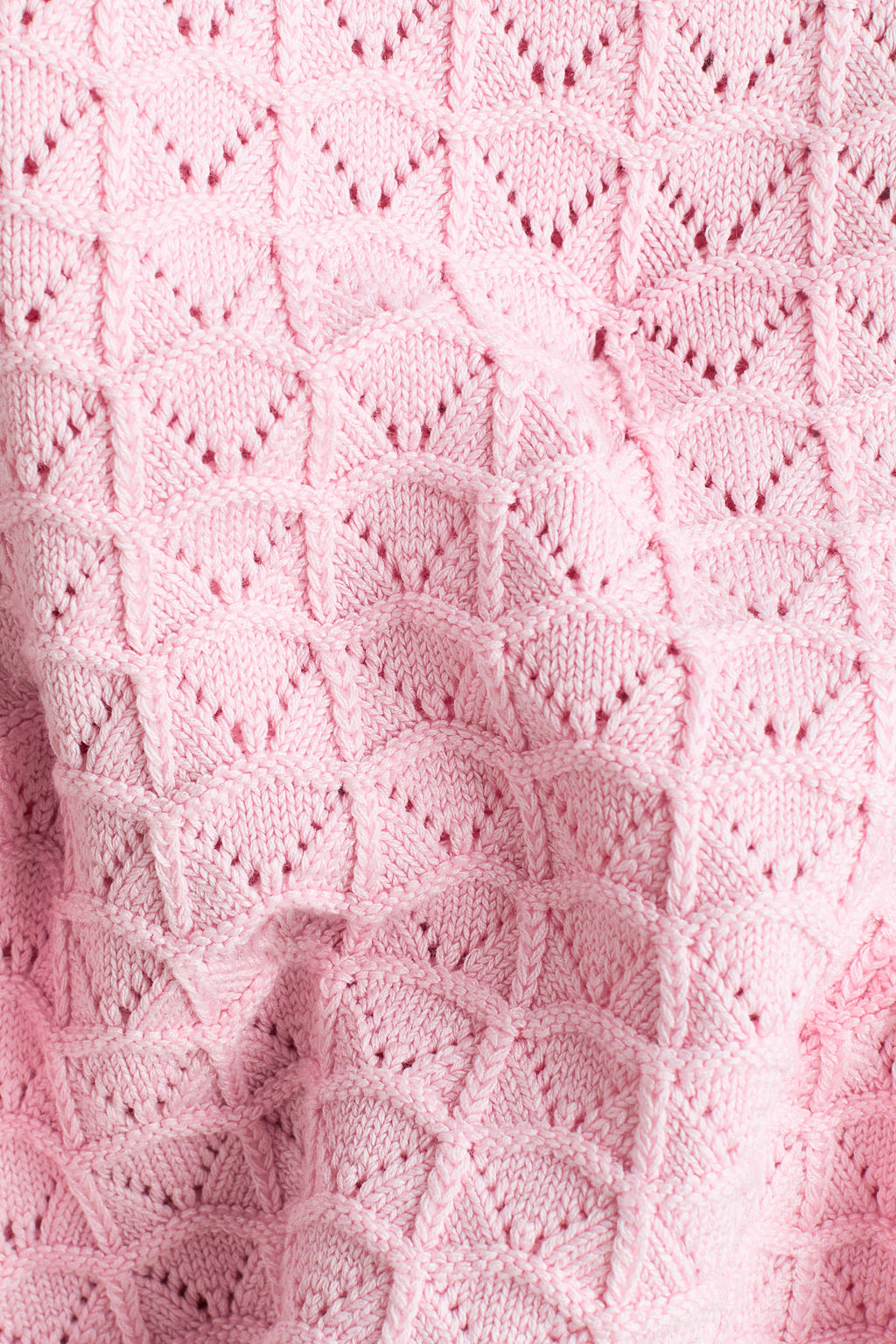 Top en punto pointelle efecto crochet - H&m фото 3