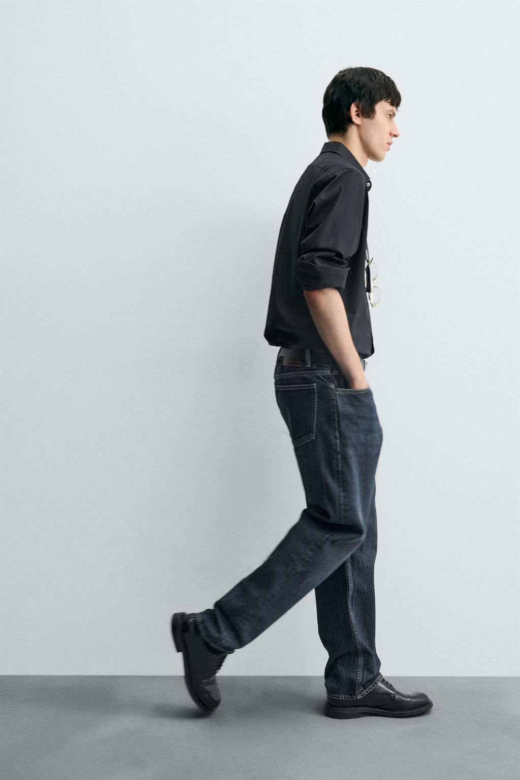 JEANS STRAIGHT FIT / Azul - Zara фото 6