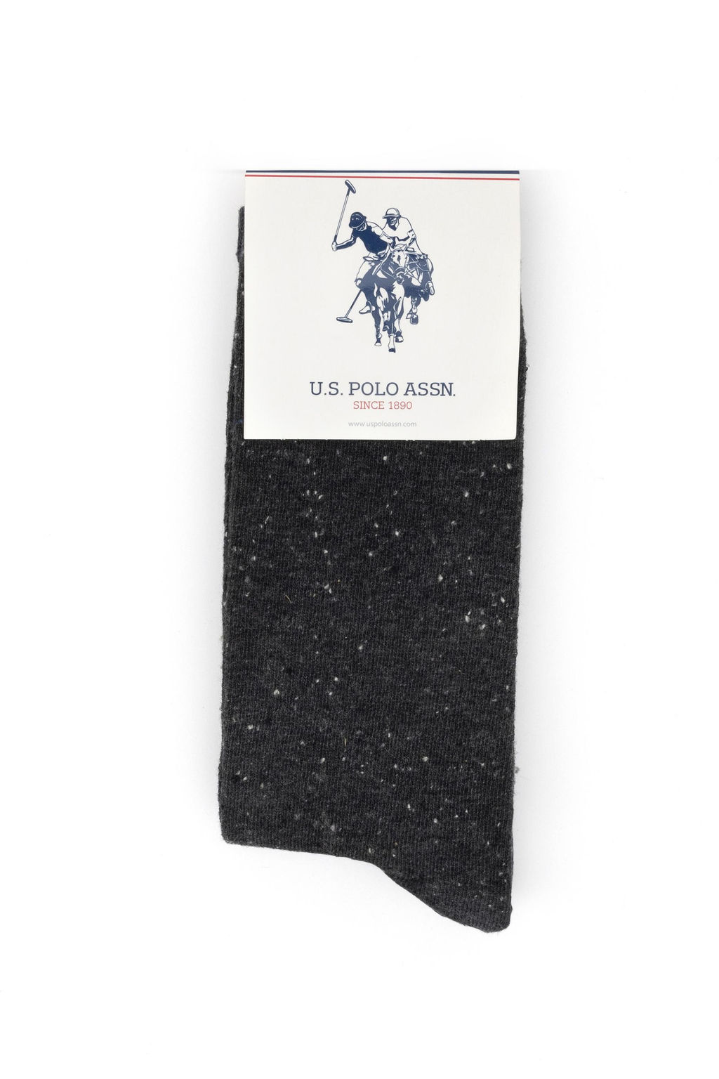 Женские носки антрацитового меланжа Неожиданная скидка в корзине - U.s. polo assn фото 4