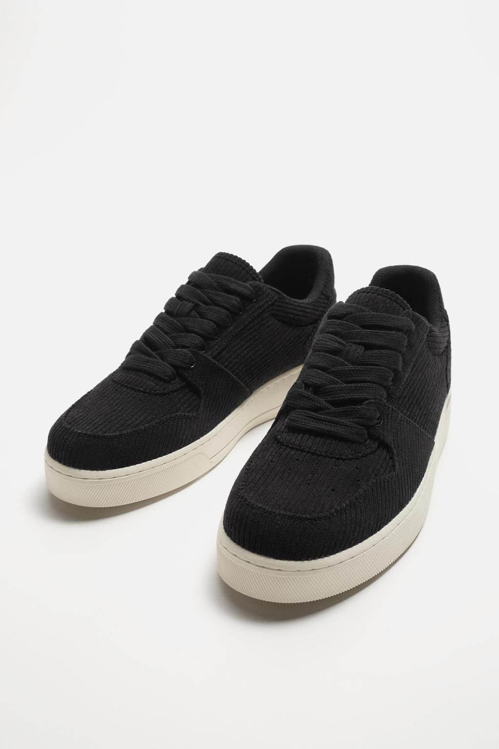 CORDUROY TRAINERS - Zara фото 4