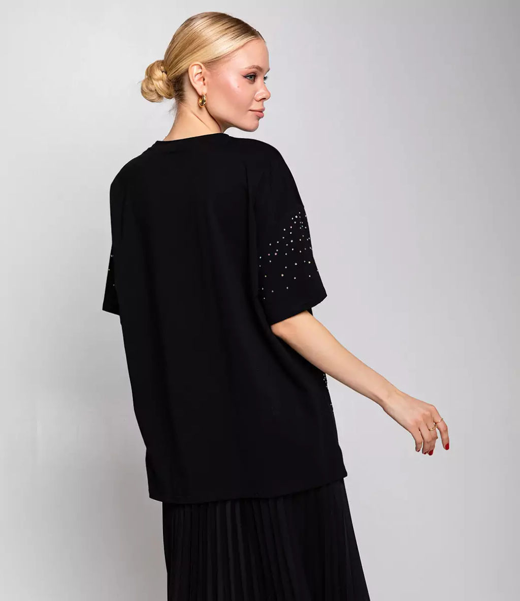 Футболка #БШ2240, чёрный