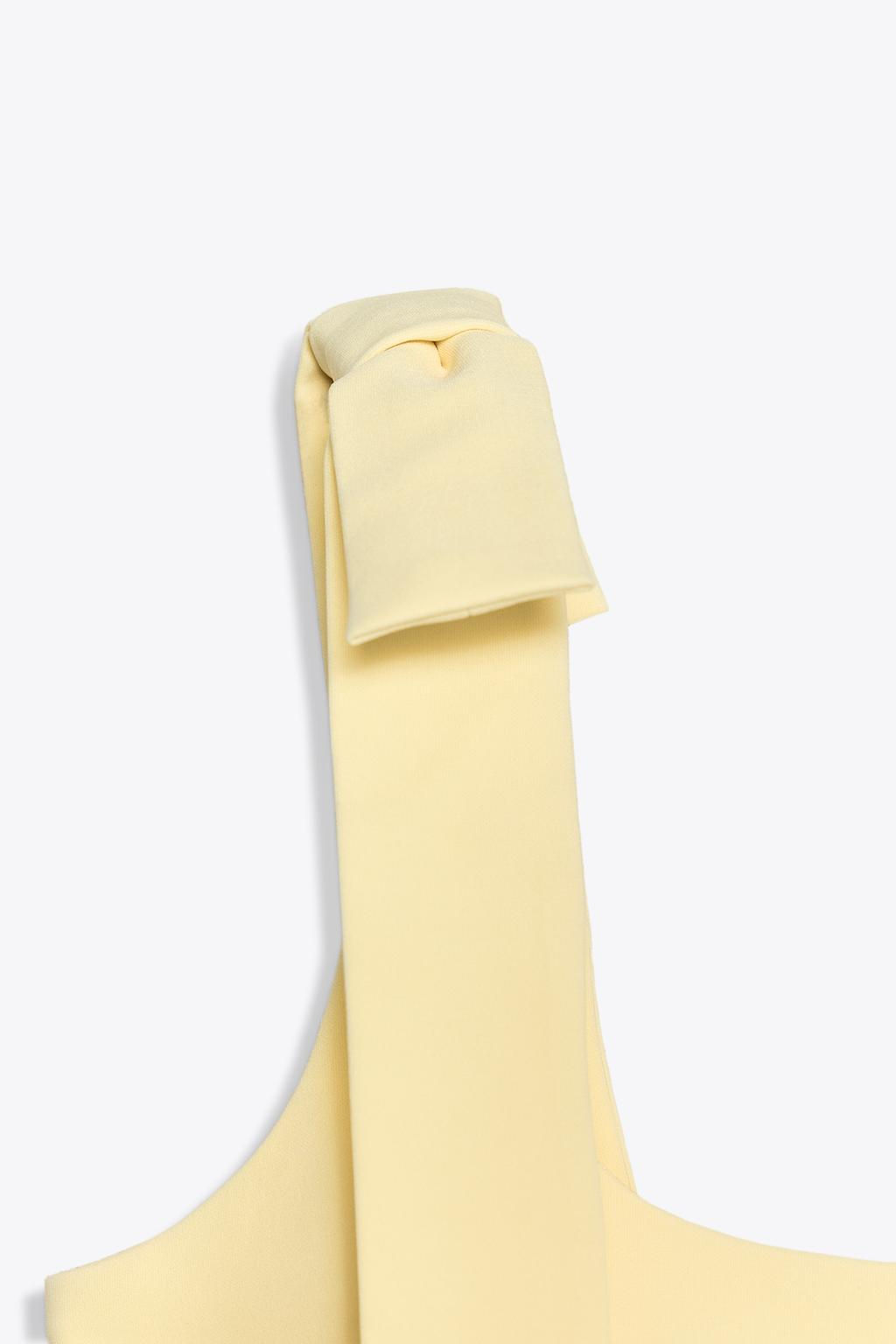 STRETCH TOP WITH BOWS - Zara фото 13