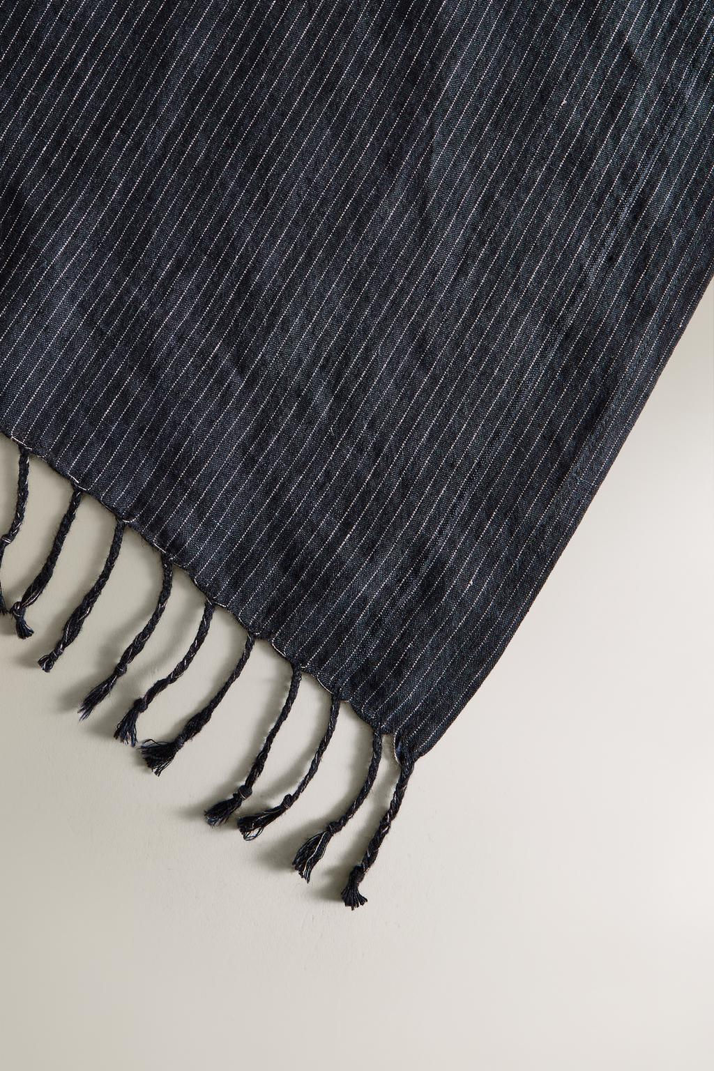 WRAP BEACH TOWEL WITH THIN STRIPES - Zara фото 4