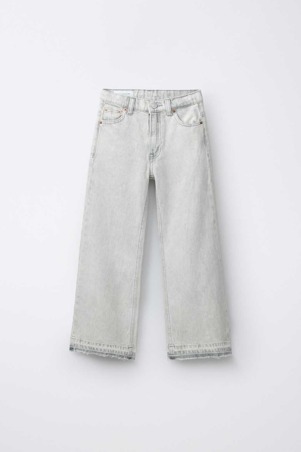 JEANS FLARE / Gris - Zara фото 5
