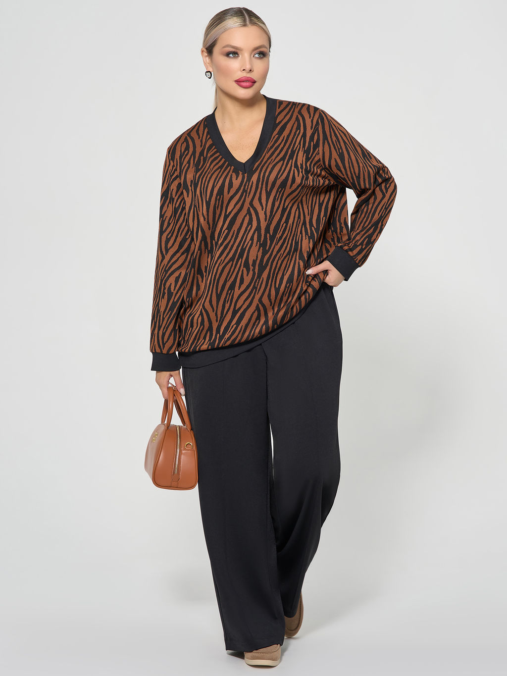 Костюм 0001-3а коричневый